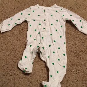 St Patrick's day snap up sleeper